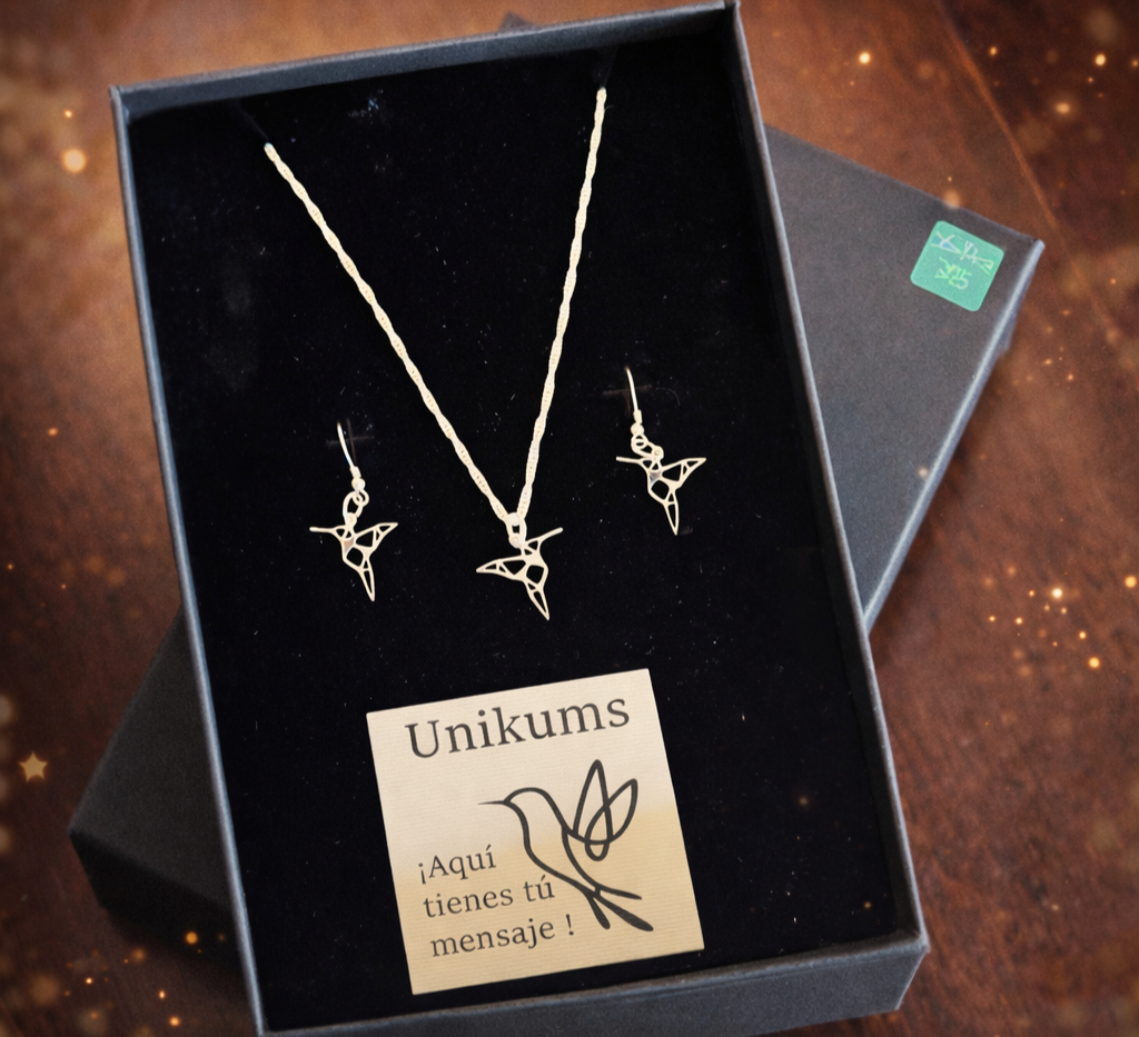 MIHI-Anima Set Colgante y Pendientes en plata de ley 925 - Imagen 7