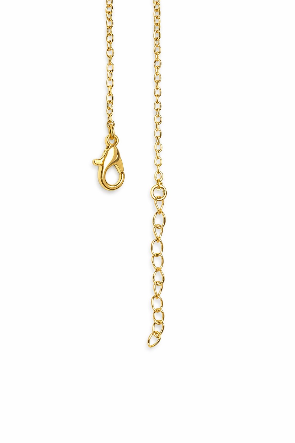 Colgante dorado Mihi Alae en acero inoxidable 316L (Acero quirúrgico) + cadena 50cm - Imagen 5